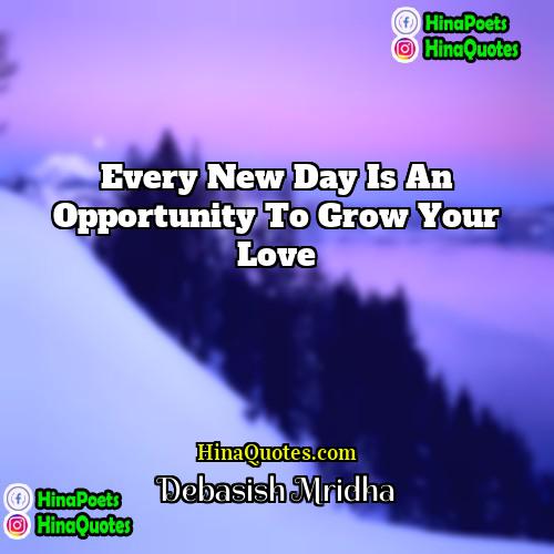 Debasish Mridha Quotes | Every new day is an opportunity to
