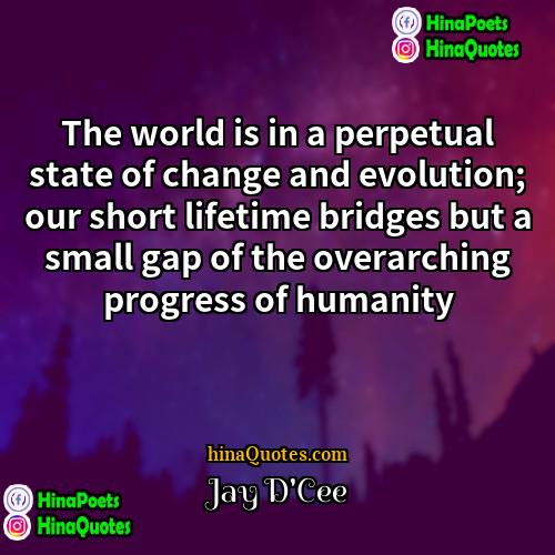 Jay DCee Quotes | The world is in a perpetual state
