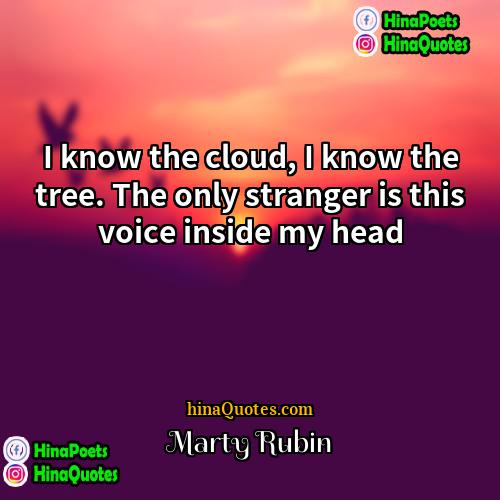 Marty Rubin Quotes | I know the cloud, I know the