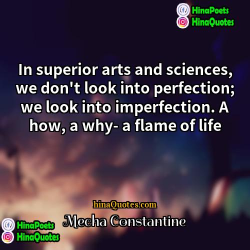 Mecha Constantine Quotes | In superior arts and sciences, we don't