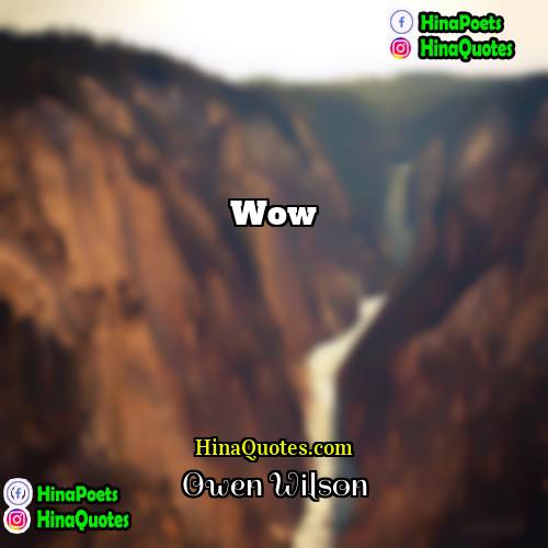 Owen Wilson Quotes | Wow
  