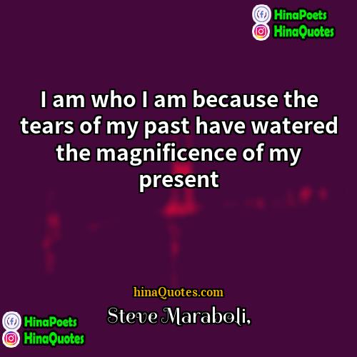 Steve Maraboli Quotes | I am who I am because the